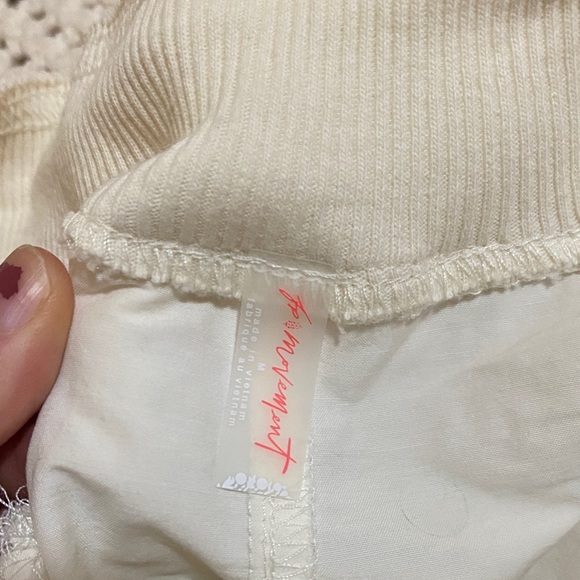 Free People Fp Movement Mesmerize Me Cargo Pants in White - Size Medium - Picture 7 of 15